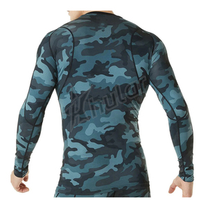 Rash Guard imprimé personnalisé par sublimation en gros - Product Image 2