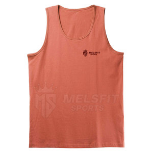 Débardeur d'entraînement pour hommes sur mesure vêtements de sport respirants pour hommes style décontracté tricoté - Product Image 3