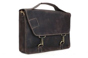 Original Brand Newest Product Highest Quality Natural Genuine <b>Leather</b> Laptop <b>Bag</b> for <b>Men</b> - Product Image 5