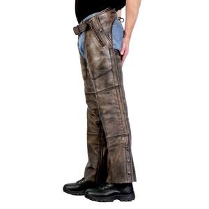 Pantalones de cuero para motocicleta para hombre - Product Image 2