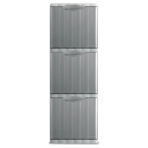 AMICA ECO SPACE Silver 42555 Waste <b>Bin</b> (20Lt) - Product Image 2