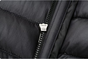 Chaqueta Acolchada de Lona con Capucha y Cuello Alto, Impermeable, Transpirable y Cálida para Invierno, Garantiza la Secura en Cualquier Condición Climática - Product Image 4