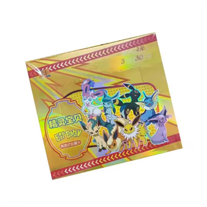 YY การ์ดสะสมลายการ์ตูนสำหรับเด็ก, การ์ดสนับสนุน TCG Mon 30กล่องกระดาษ - Product Image 3