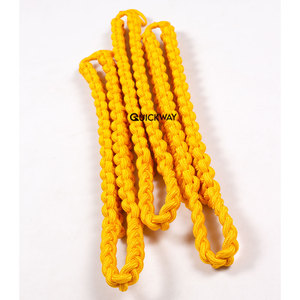 Fabricante de cordón de hombro Uniforme ceremonial Mejor precio Cordón de hombro Color amarillo personalizado - Product Image 4