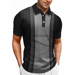 Polo Premium, Casual, Moda Clásica, Corte Ajustado, Transpirable, Suave, Elegante, Uso Diario, Marca de Calidad, Moderno y a la Moda - Product Image 3