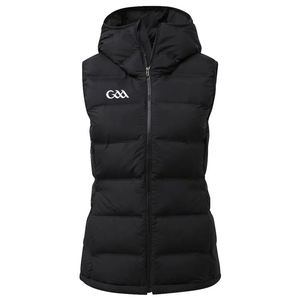 Veste sans manches rembourrée pour hommes Gilet extérieur avec poche zippée Gilet en duvet pour l'hiver Gaa Gilet - Product Image 3