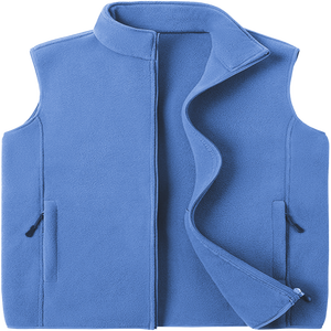 Chaleco de Forro Polar para Hombre de Invierno |   Ropa Exterior sin Mangas, Transpirable y Suave |   Casual 100% Poliéster - Product Image 1