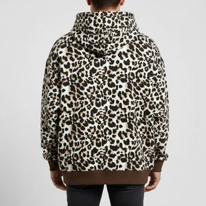 Sudadera con Capucha Extra Grande con Estampado de Leopardo para Hombre, Nueva Llegada, Superventas, Secado Rápido y Transpirable - Product Image 2