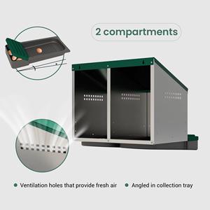 Caja de Nidificación Plegable MG02-S: Evita que las Gallinas Coman <span class=keywords><strong>los</strong></span> <span class=keywords><strong>Huevos</strong></span> con un Diseño Innovador - Product Image 3