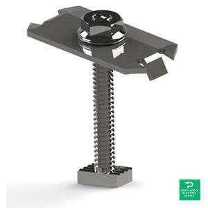Abrazadera Media Unirac SM BND BC SS 302027C de Aluminio para Instalación de Paneles Solares en Techos - Product Image 2