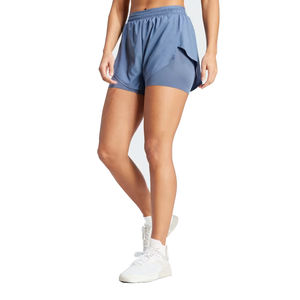 Pantalones cortos cómodos para correr para mujer, pantalones cortos para gimnasio, algodón 100%, diseño de impresión personalizado, pantalones cortos para mujer, ropa deportiva, OEM - Product Image 1