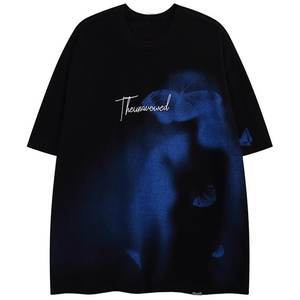 T-shirts pour hommes MT2006 T-shirt Fabricant personnalisé de haute qualité 100% coton T-shirt uni pour hommes T-shirts vierges grande taille pour hommes - Product Image 4