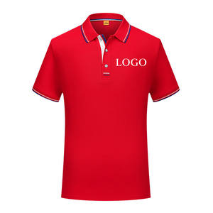 Nouveauté, livraison en stock, impression de logo personnalisée, 220g, 100% polyester, polo à manches courtes pour homme, disponible dans toutes les couleurs - Product Image 4