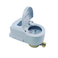 Compteur d'eau intelligent à jet unique en laiton DN15 R100 IP68 avec module NBIOT LoRaWAN RS485 Classe B Compteur numérique OBM OEM