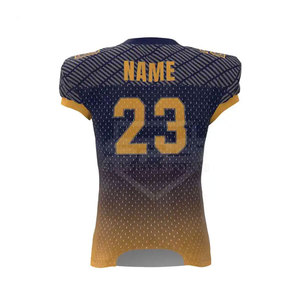 Uniforme de fútbol americano de alta calidad y bajo precio hecho de 100% poliéster, uniforme de fútbol americano - Product Image 5
