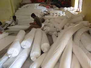 Alfombra de suelo de yute de diseñador Circular de alta calidad alfombra moderna para sala de estar al aire libre de alfombras y juegos de área de Calidad de la India - Product Image 3