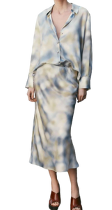 Premium Quality Casual Tie & Dye Flare <b>Skirt</b> for <b>Women</b> Stylish Elegant Long <b>Skirt</b> for Worldwide Supply from India - Product Image 2