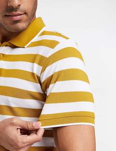 เสื้อยืดโปโลสำหรับผู้ชายเสื้อโปโลแบบสั่งทำลายพื้นระบายอากาศได้ดีใส่ในฤดูร้อน - Product Image 4