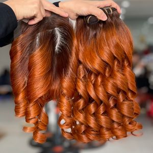 Extensions de cheveux humains vietnamiens de qualité supérieure, prix avantageux, cheveux raides et volumineux, couleur ombrée, ensemble de mèches avec fermeture, 2025 - Product Image 4