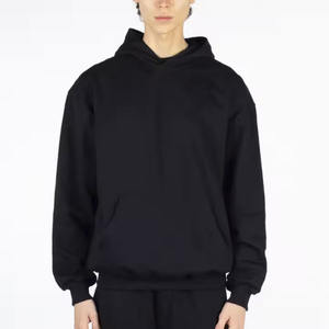 เสื้อฮู้ดโอเวอร์ไซส์สไตล์วินเทจสำหรับผู้ชายเสื้อผ้าแนวสตรีทเสื้อฮู้ดตัวสั้นออกแบบโลโก้ได้ตามต้องการสำหรับฤดูหนาว - Product Image 1