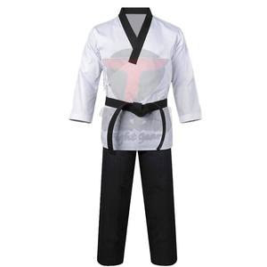 Uniformes de Taekwondo Personalizados para Hombre, de Algodón de Alta Calidad, Transpirables y de Secado Rápido, Novedad 2025, Venta Caliente OEM - Product Image 1