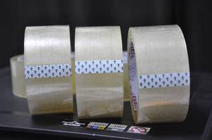 Acrylic Adhesive Single Sided Clear BOPP Pressure Sensitive Waterproof Strong Tack Industrial Grade Export <b>Box</b> Warehouse <b>Tape</b> - Product Image 2