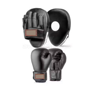 Guantes de boxeo profesionales personalizados de cuero genuino con juego de combate para ganar actuaciones en el ring - Product Image 2
