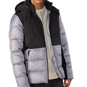 แจ็กเก็ตปลาปักเป้าแบบบล็อกสีสำหรับฤดูหนาวสไตล์ไฮสตรีทผลิตจากปากีสถาน - Product Image 6