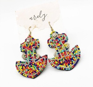Los mejores pendientes bordados con cuentas de semillas Pendientes bordados con cuentas Pendientes bordados hechos a mano Personalizar completamente - Product Image 5