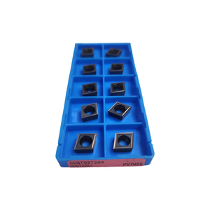 Cermet Turning Insert Great Quality CCGT 09T304 PV7025 Grade Diamond Shape <b>Tool</b> for Efficient Cutting - Product Image 1