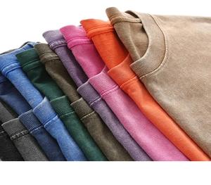 Marque de luxe Unisexe Casual T-Shirts Impression Numérique Slim Fit Oxford Tissu Anti-Rides Blanc Noir - Product Image 1