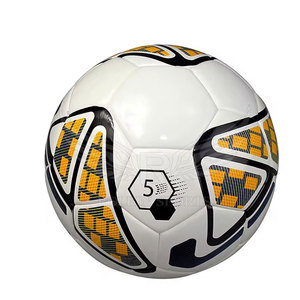 Ballon de football d'entraînement durable en PU, logo personnalisé, vente en gros, ballon de football cousu à la main - Product Image 5