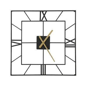 Metal Wall <b>Clock</b> High Quality Latest Arrival Durable <b>Clock</b> Elegant for Home Livingroom Decor Home Decoration Carton Living Room - Product Image 6