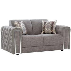 Sofá Roma Moderno de 2 Plazas, Cómodo Sofá de Tela para Sala de Estar, Oficina y Hotel, Disponible al Mejor Precio - Product Image 3