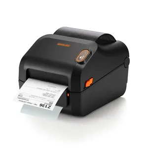 Bixolon XD3-40 Series - High printing power in a compact design 4-inch direct thermal or thermal transfer desktop label printers