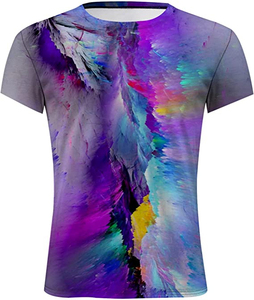 เสื้อยืดสีขาวสำหรับผู้ชายและผู้หญิงเสื้อยืดสีขาวแบบสั่งทำแห้งเร็ว100% โพลีเอสเตอร์คุณภาพดีคอกลม - Product Image 1