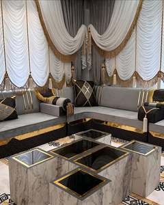 Sièges au sol orientaux, canapé ethnique, canapé Majlis arabe, canapé de style ottoman, ensemble Jalsa arabe, sièges au sol orientaux de luxe - Product Image 2