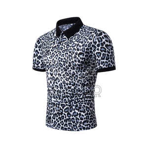 Polos design unique polo de golf par sublimation pour hommes de grande taille polos de golf par sublimation service OEM à séchage rapide - Product Image 2