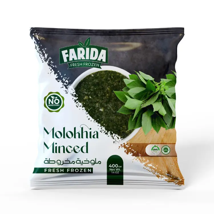 Molokhia高栄養トップグレード卸売冷凍野菜エジプト産サプライヤーから低価格で