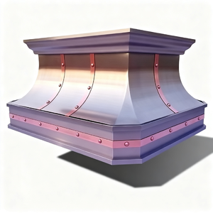 <span class=keywords><strong>Hotte</strong></span> de cuisine îlot de luxe sur mesure en acier inoxydable de qualité architecturale, finition brossée, montage <span class=keywords><strong>au</strong></span> <span class=keywords><strong>plafond</strong></span>, sans moteur intégré, design architectural - Product Image 2