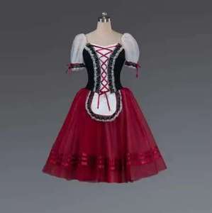 HIPPO KIDS Performance Ballet Robes <span class=keywords><strong>Bleu</strong></span> Violet Jaune Rose <span class=keywords><strong>Classique</strong></span> Ballet Professionnel Tutu <span class=keywords><strong>Justaucorps</strong></span> Longue Robe <span class=keywords><strong>Danse</strong></span> Porter - Product Image 5