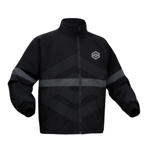 Veste de travail sur mesure de haute qualité pour hommes avec veste de sécurité imperméable à l'eau à fermeture éclair complète - Product Image 1