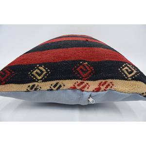 Multicolor bohemio Vintage patrón lana Kantha 16x24 pulgadas tejido ecológico antideslizante extraíble lavable almohada de refuerzo - Product Image 5