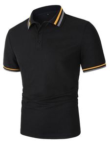 Polo informal de negocios de verano para hombre al por mayor cómodo 100% algodón poliéster manga corta transpirable - Product Image 5
