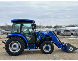 Tracteur agricole SOLIS 50 50HP 4WD avec chargeur frontal, chargeur utilitaire, tracteur diesel, capacité de levage de 2500 kg - Product Image 1