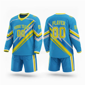 Servicio OEM al por Mayor en Pakistán, Uniforme de Hockey sobre Hielo Personalizado para Adultos, Impermeable, Impreso por Transferencia de Calor, de Alta Calidad, para Entrenamiento - Product Image 5