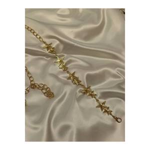 Cinturón para mujer con detalle de cadena de estrellas (cinturón para la cintura, cinturón para vestido, cinturón para falda, cinturón para pantalón) - Dorado - Product Image 5