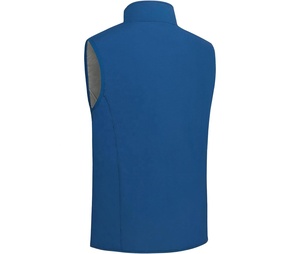 Gilet sans manches personnalisé avec logo, respirant, imperméable, coupe-vent, avec doublure en polaire, veste de travail classique, gilet softshell pour homme - Product Image 6