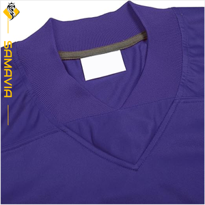 Benutzer definierte Plus Size American Football Trikots Polyester Sport uniformen Wärme übertragung Gedruckte Langlebige Teamwear-Bekleidung - Product Image 4