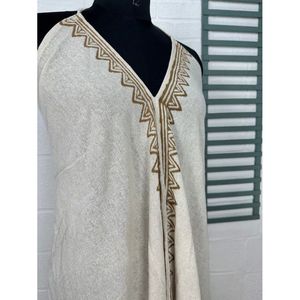 Robe magique en jute bio, style bohème chic, légère, mode durable pour toutes les occasions, vêtements de vacances écologiques - Product Image 4